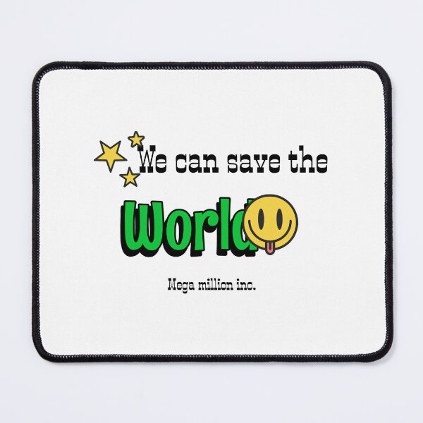 Item preview, We can save the world (smiley) T-shirt  designed and sold by Akira-closet.