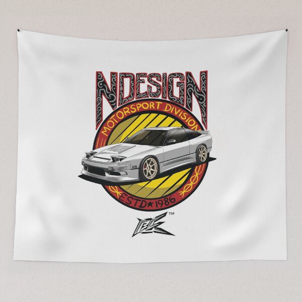 Item preview, s13 silvia 240sx white designed and sold by NaquashM.