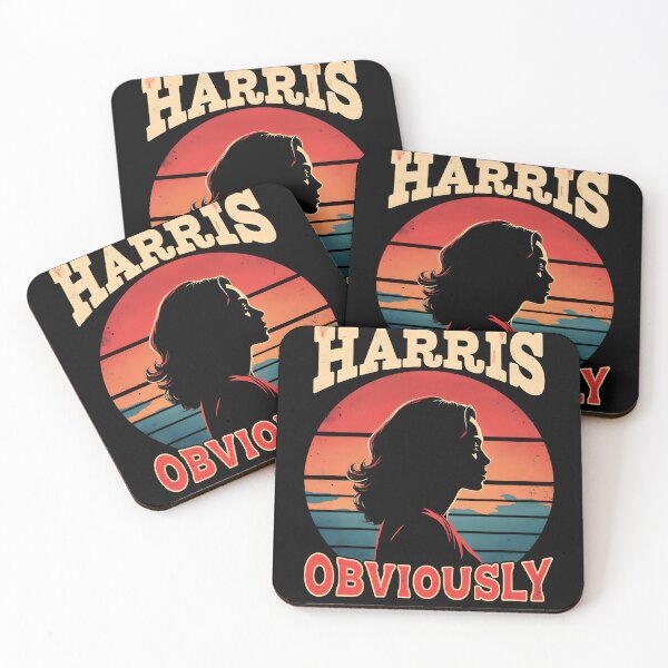 Item preview, Kamala Harris Obviously President 2024 designed and sold by HeadTurningArt.