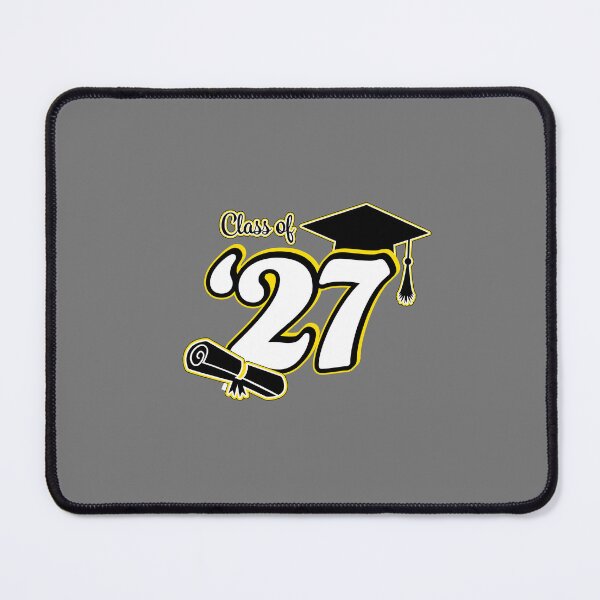 Item preview, Class of 2027 Graduation Design (Black and Yellow) designed and sold by SavsSparkleShop.