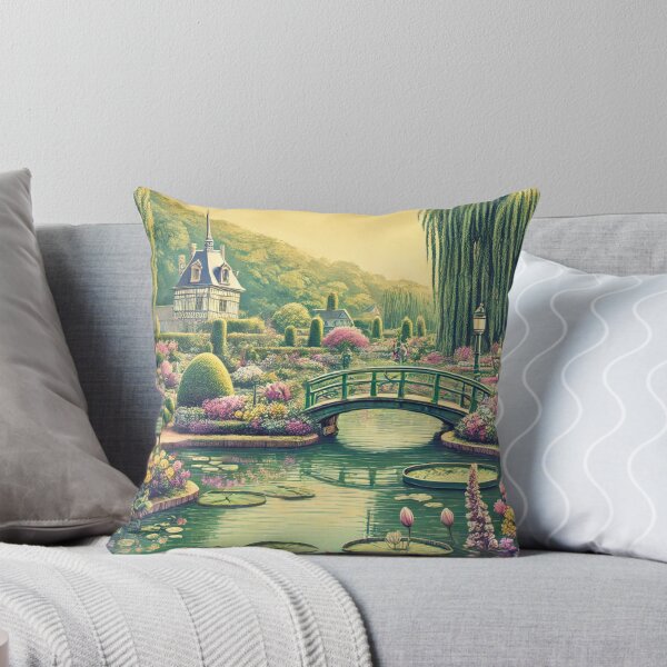 Item preview, Giverny FRANCE - Digital Art Poster designed and sold by TravelMarvel.