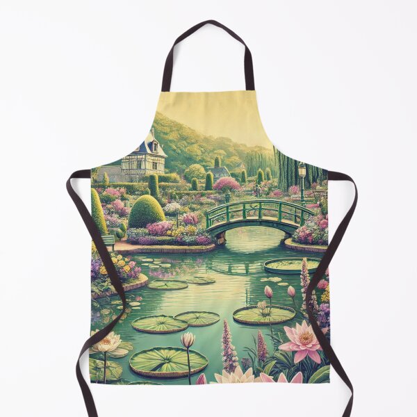 Item preview, Giverny FRANCE - Digital Art Poster designed and sold by TravelMarvel.