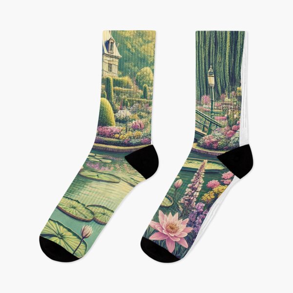 Item preview, Giverny FRANCE - Digital Art Poster designed and sold by TravelMarvel.