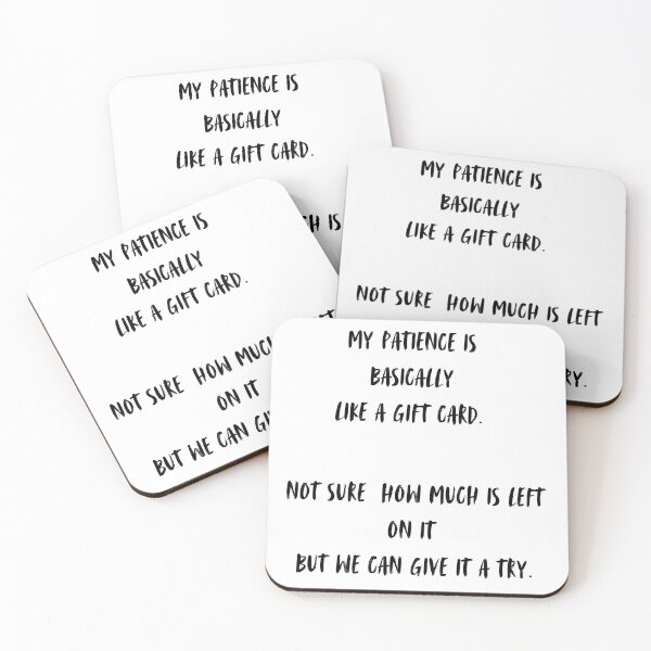 Item preview, Not sure how much patience I have.  designed and sold by Yerral.