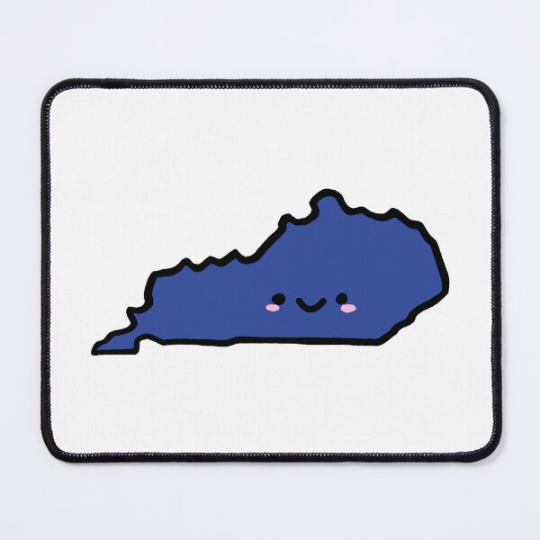 Item preview, Cute blue Kentucky smiley designed and sold by missavaw.