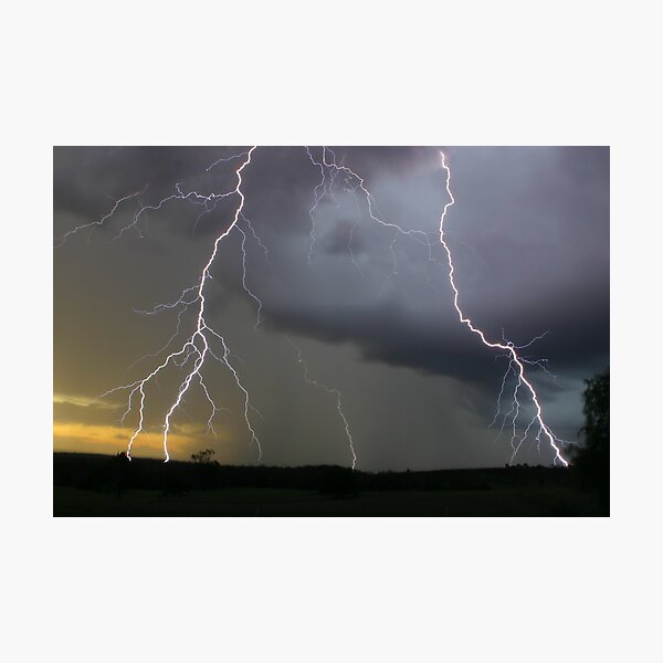 Close encounters of the Lightning kind Photographic Print