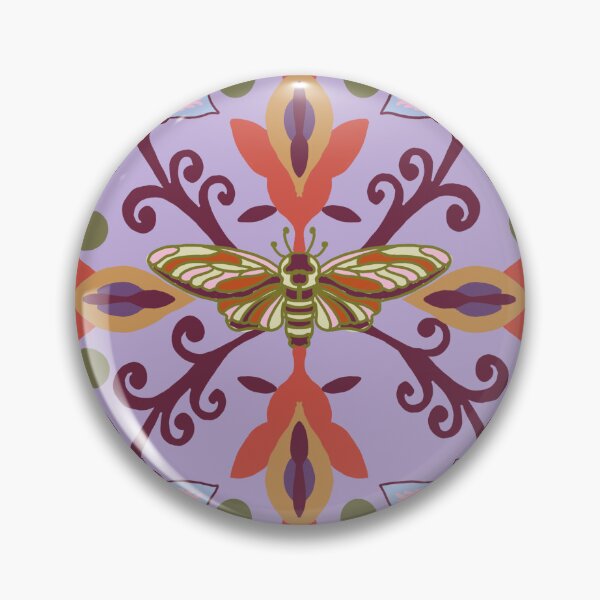 Item preview, Boho Mandala - Bright Mauve- 24A-061 designed and sold by Cori Lang.