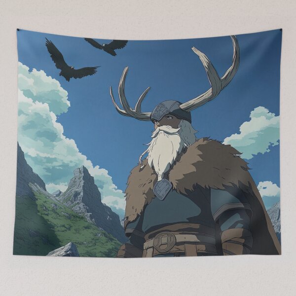Item preview, Bödvar Bjarki, Norse mythology | Anime style designed and sold by ComicsFactory.