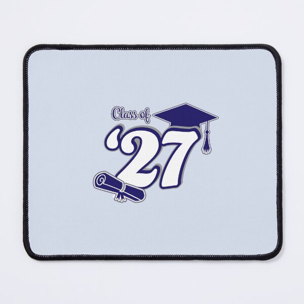 Item preview, Class of 2027 Graduation Design (Blue and Grey) designed and sold by SavsSparkleShop.