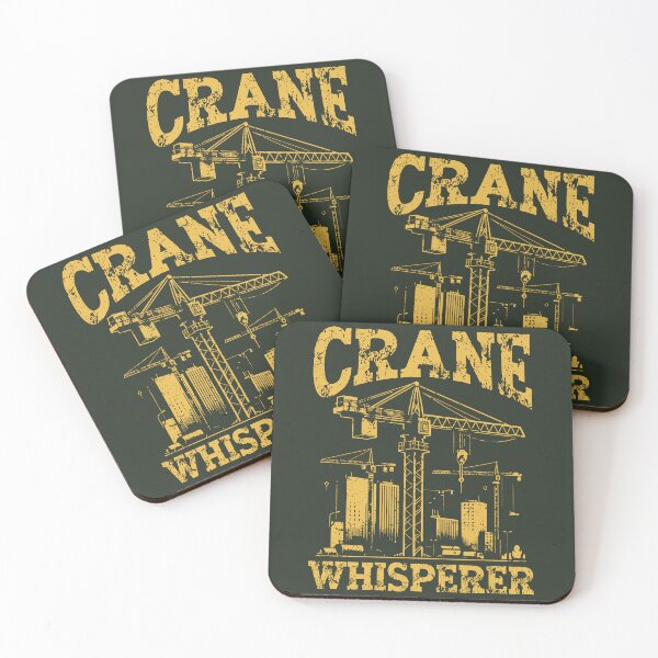 Item preview, Crane Whisperer Crane Operator Tower Cranes Drivers Dogman Rigger Funny Joke designed and sold by Maljonic.