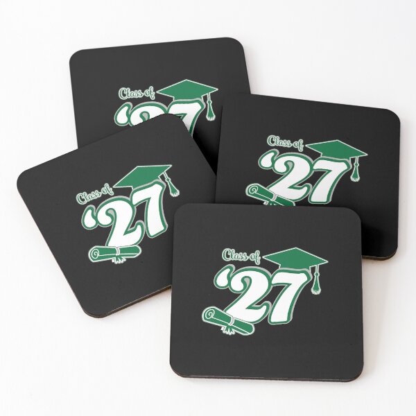 Item preview, Class of 2027 Graduation Design (Green and Grey) designed and sold by SavsSparkleShop.
