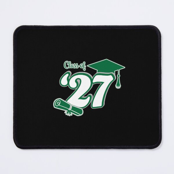 Item preview, Class of 2027 Graduation Design (Green and Grey) designed and sold by SavsSparkleShop.