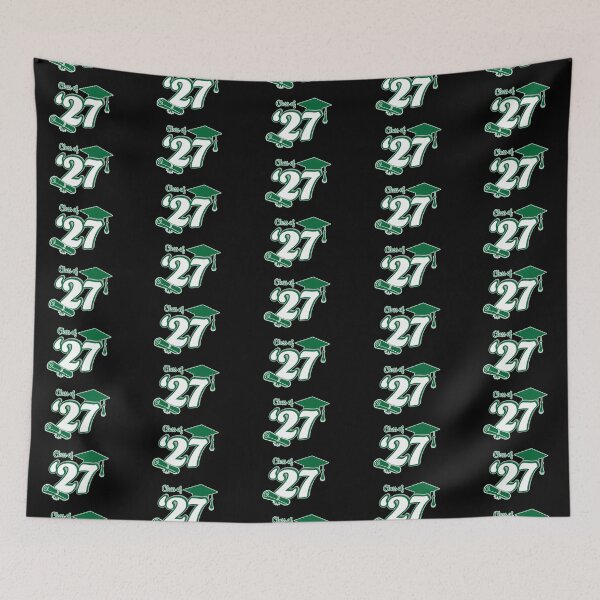 Item preview, Class of 2027 Graduation Design (Green and Grey) designed and sold by SavsSparkleShop.