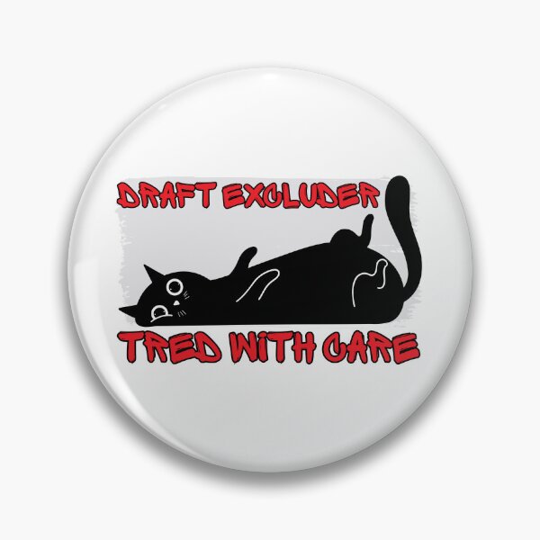 Item preview, Draft excluder tred with care designed and sold by Britishdelights.