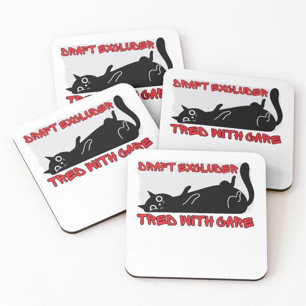 Item preview, Draft excluder tred with care designed and sold by BritishDelights.