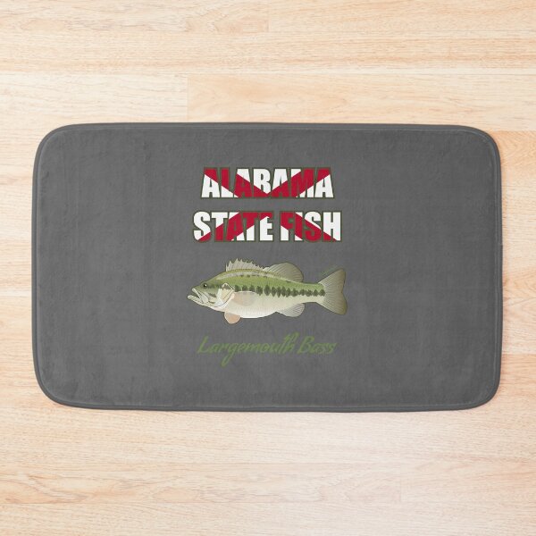 Item preview, Alabama State Freshwater Fish - Largemouth Bass designed and sold by KaplanCrypto.