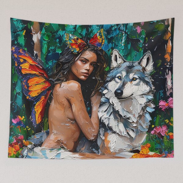 Item preview, Beautiful and Wild Nature - Impasto with Acrylic designed and sold by Second Draft Visuals.