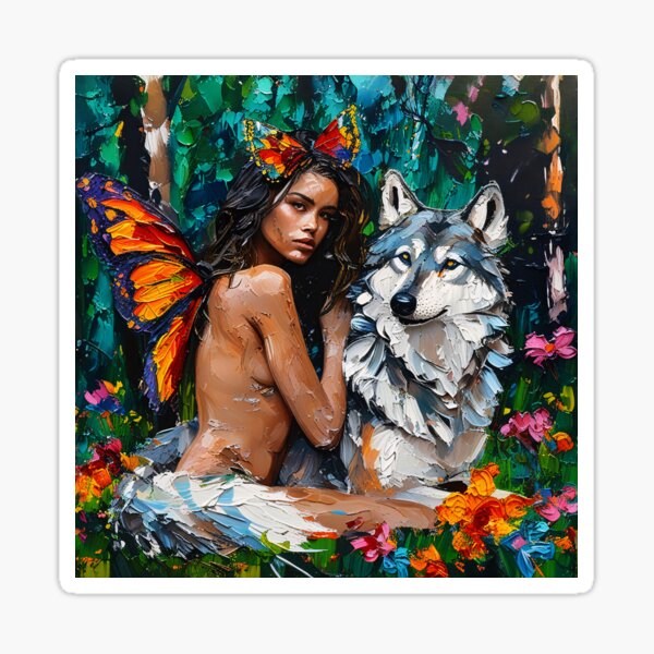 Item preview, Beautiful and Wild Nature - Impasto with Acrylic designed and sold by CossaUniversal.