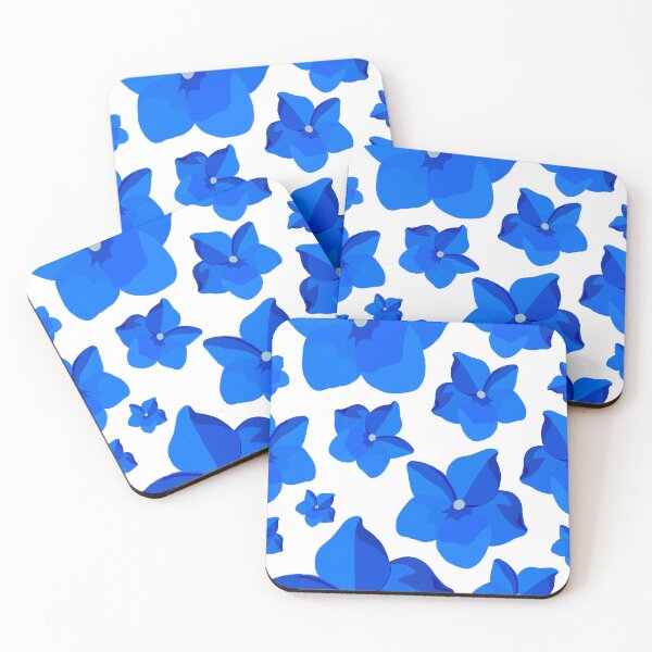 Item preview, Blue Flower Simple Drawing Design Pattern designed and sold by AveryZi.