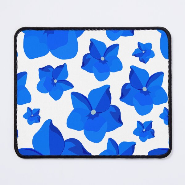 Item preview, Blue Flower Simple Drawing Design Pattern designed and sold by AveryZi.
