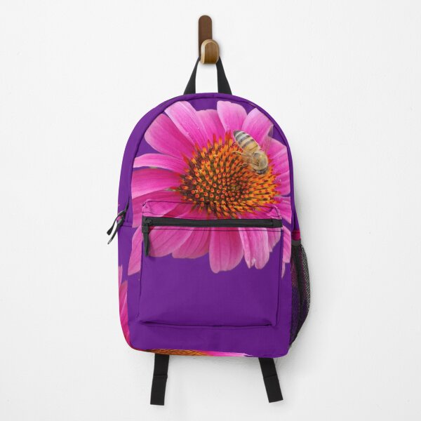 Item preview, Purple Cone Flower with Bee designed and sold by boldtvillemayor.