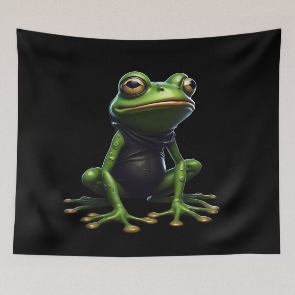 Item preview, Wetsuit Frog, Dark Humor designed and sold by Burn-Ego.