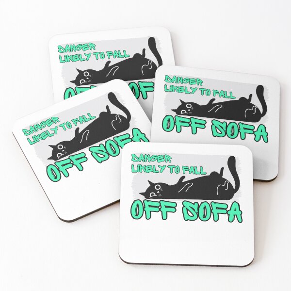Item preview, Danger likely to fall off sofa designed and sold by BritishDelights.