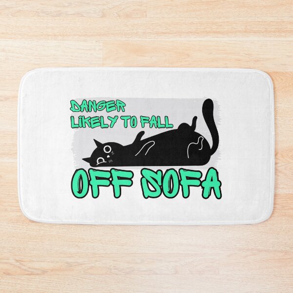Item preview, Danger likely to fall off sofa designed and sold by BritishDelights.