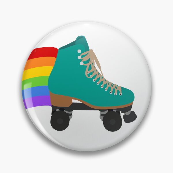 Item preview, Rainbow Pride Jade Roller Skate designed and sold by amandapj98.