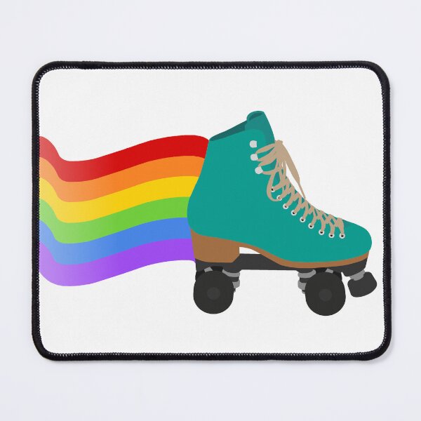 Item preview, Rainbow Pride Jade Roller Skate designed and sold by amandapj98.