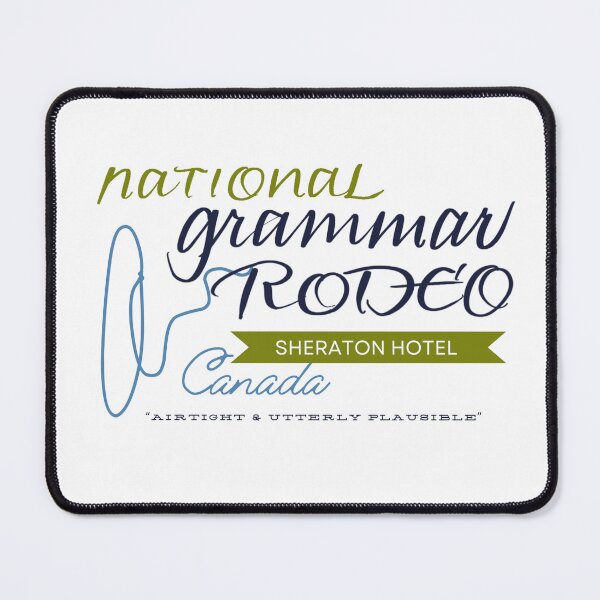 Item preview, National Grammar Rodeo, Canada designed and sold by SaxonBlueInk.