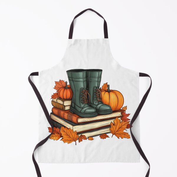 Item preview, Boots, Books, Pumpkins & Leaves designed and sold by KSimpson838.