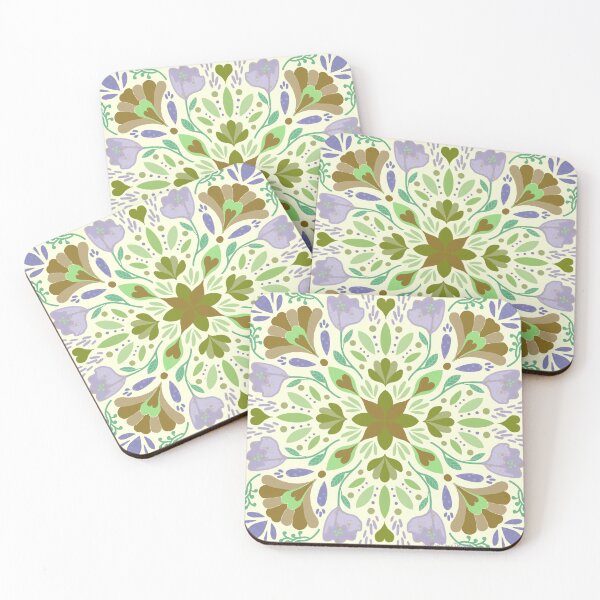 Item preview, Tropical Breeze Mandala - Mauve-24A-067 designed and sold by Cori Lang.
