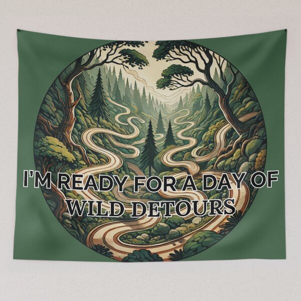 Item preview, Wild Detours designed and sold by Design Delinquent.