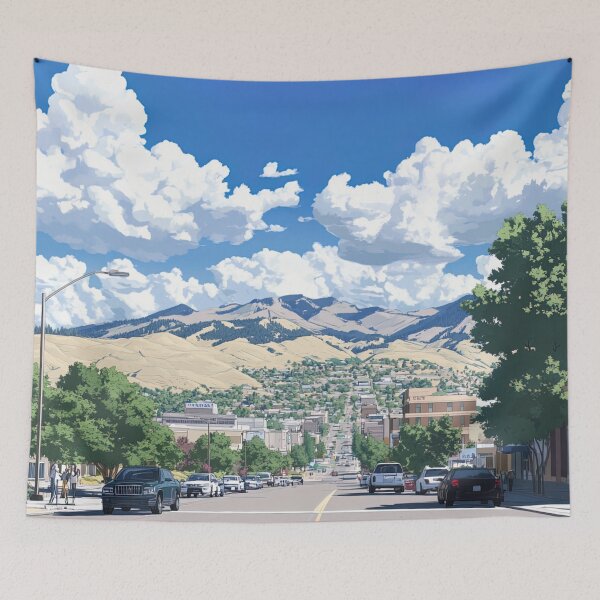 Item preview, Boise, city  | Anime style designed and sold by ComicsFactory.