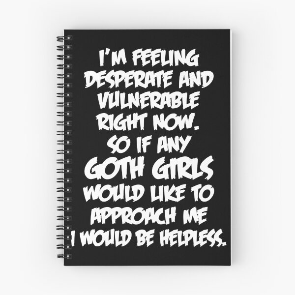 Item preview, Helpless to Goth Girls. designed and sold by Crossroads-Art.