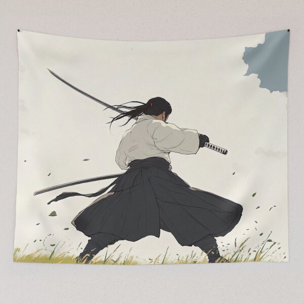 Item preview, Bojutsu fighter | Anime style designed and sold by ComicsFactory.