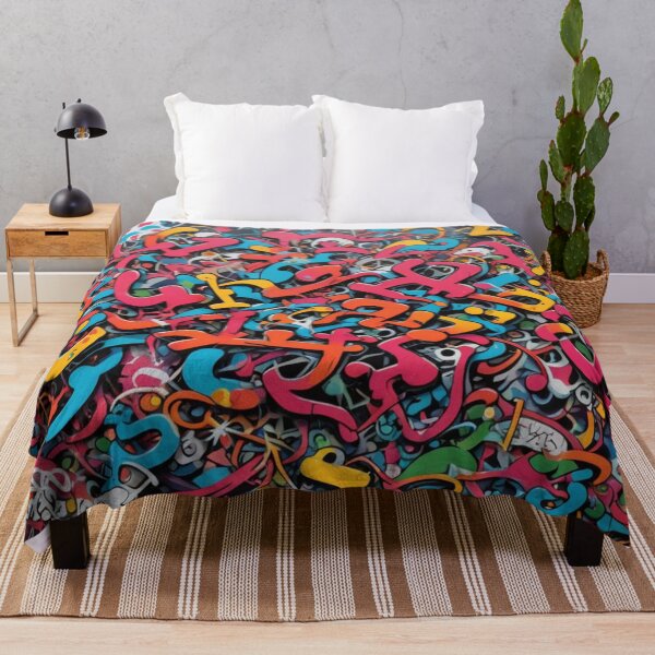 Item preview, Colorful Kanji Tags, Street Art, Graffiti Pattern designed and sold by Burn-Ego.