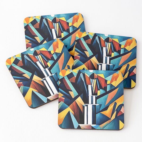 Item preview, Waterfall cascades down the mountain 1 designed and sold by George Hutton Hunter.