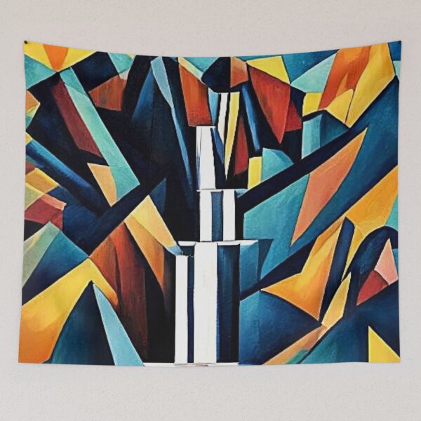 Item preview, Waterfall cascades down the mountain 1 designed and sold by George Hutton Hunter.