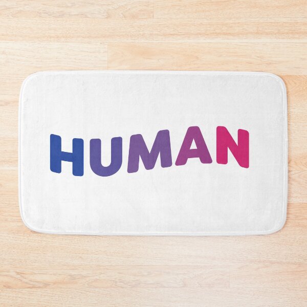 Item preview, HUMAN (curved) - Bisexual designed and sold by Skyler Orion X.