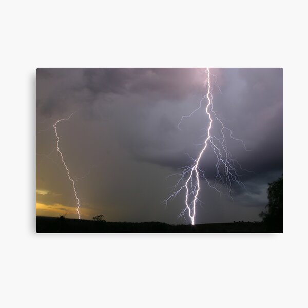 Close encounters of the lightning kind Canvas Print
