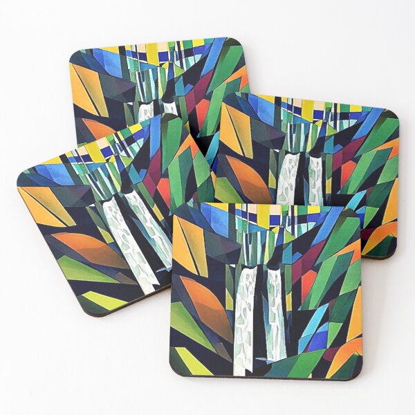 Item preview, Waterfall cascades down the mountain 2 designed and sold by George Hutton Hunter.
