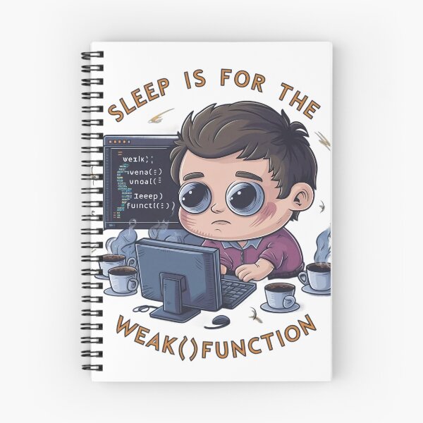 Item preview, Sleep is for the weak() function designed and sold by Situstshirts.