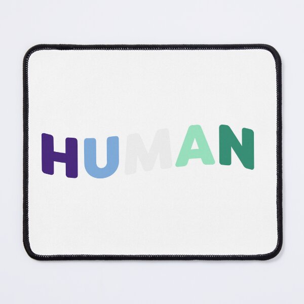 Item preview, HUMAN (curved) - mlm / gay men designed and sold by Skyler Orion X.