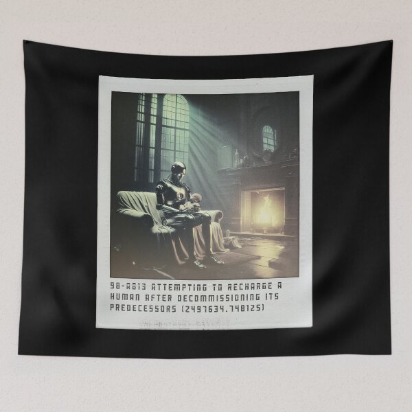 Item preview, Vintage Photos from the Future: Robot Babysitter designed and sold by Chris Freilich.