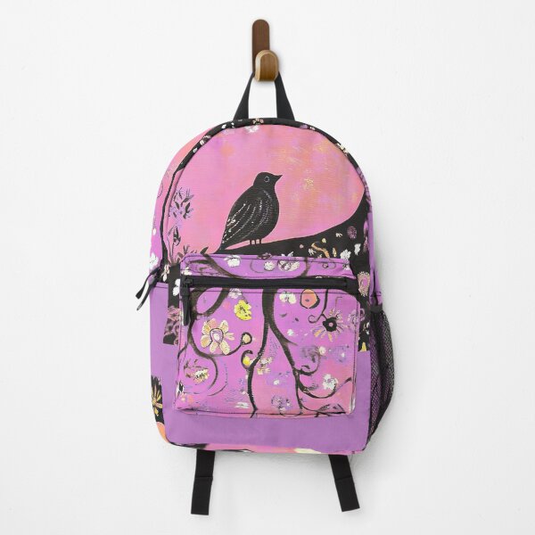 Item preview, Birds and a Tree in Spring Filled with Purple designed and sold by MaryFiore.