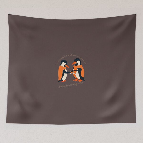 Item preview, Friends bring happiness into your life. Best friends bring coffee. designed and sold by Delgiur.