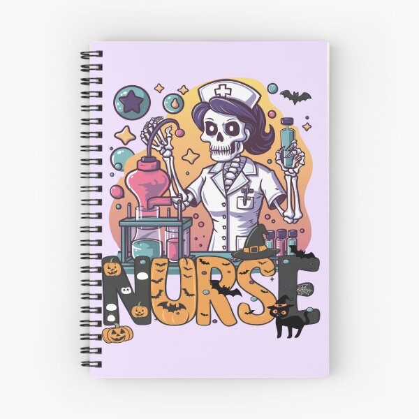 Item preview, Spooky Laboratory Nurse Halloween, Skeleton Nurse Halloween designed and sold by Sasikharn.