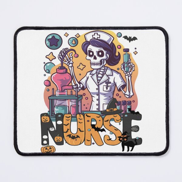 Item preview, Spooky Laboratory Nurse Halloween, Skeleton Nurse Halloween designed and sold by Sasikharn.